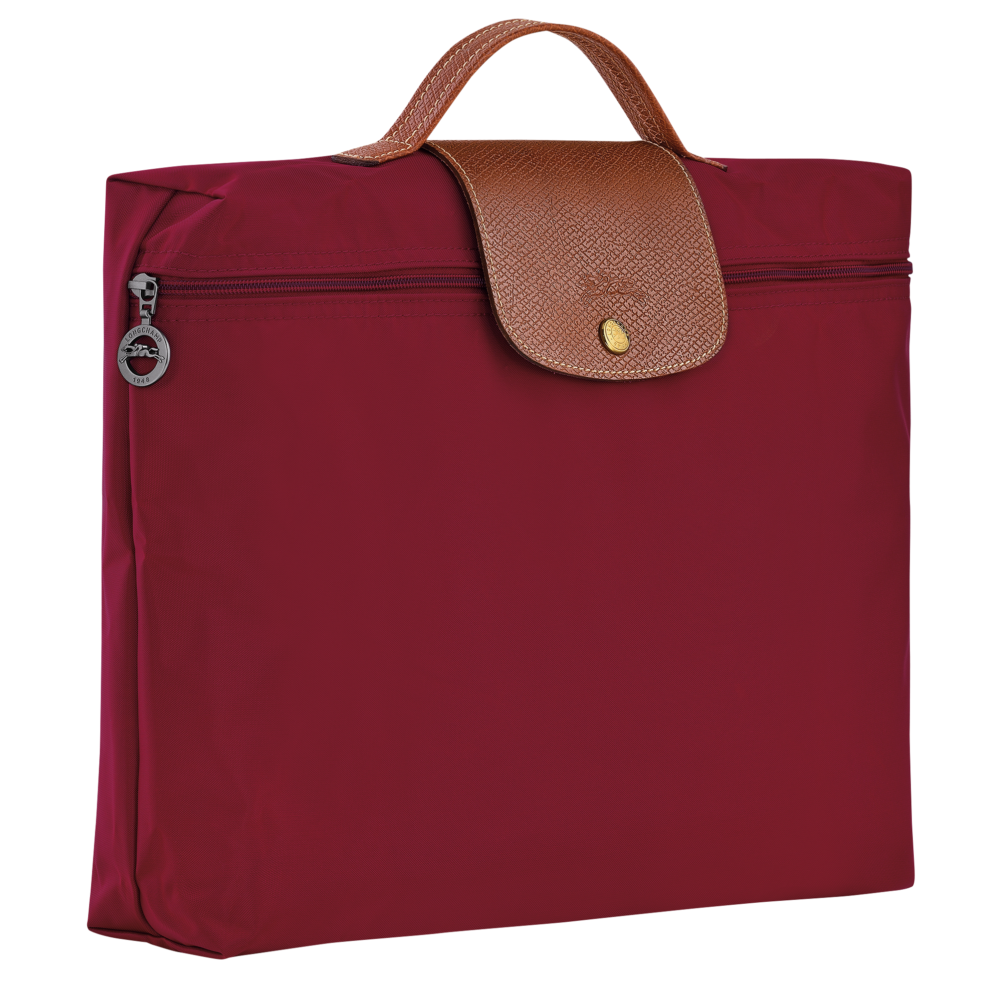 Briefcase S, Red - View 3 of
5 - zoom in Le Pliage Original Briefcase S, Red