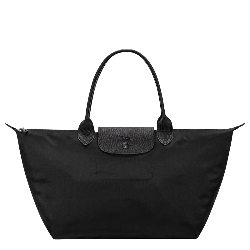 Le Pliage One L Handbag , Black - Canvas  - View 1 of  6