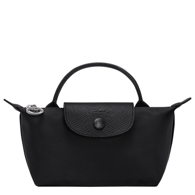 Le Pliage One Pouch , Black - Recycled canvas