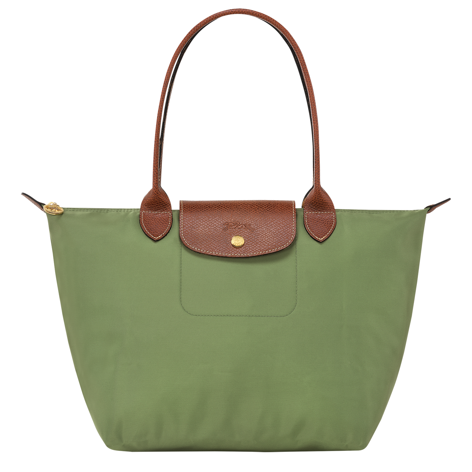 Le Pliage Original M Tote bag Lichen Recycled canvas Longchamp TH