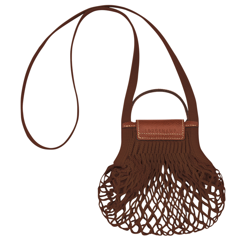 Le Pliage Filet XS Mesh bag , Tobacco - Canvas  - View 4 of  4