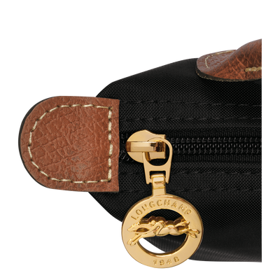 Le Pliage Original Pouch with handle, Rose gold