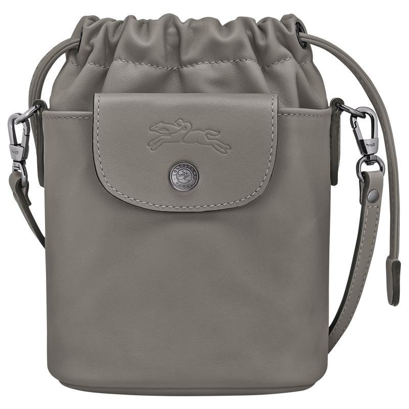 Le Pliage Xtra XS Bucket bag , Turtledove - Leather  - View 1 of  6
