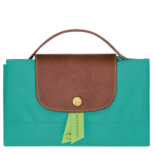 Le Pliage Original S Briefcase , Turquoise - Recycled canvas - View 5 of  5