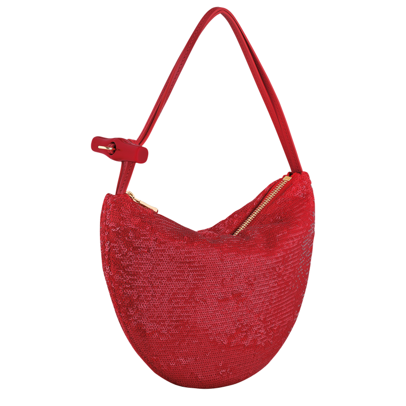 Le Roseau S Clutch , Red - Canvas  - View 3 of  6