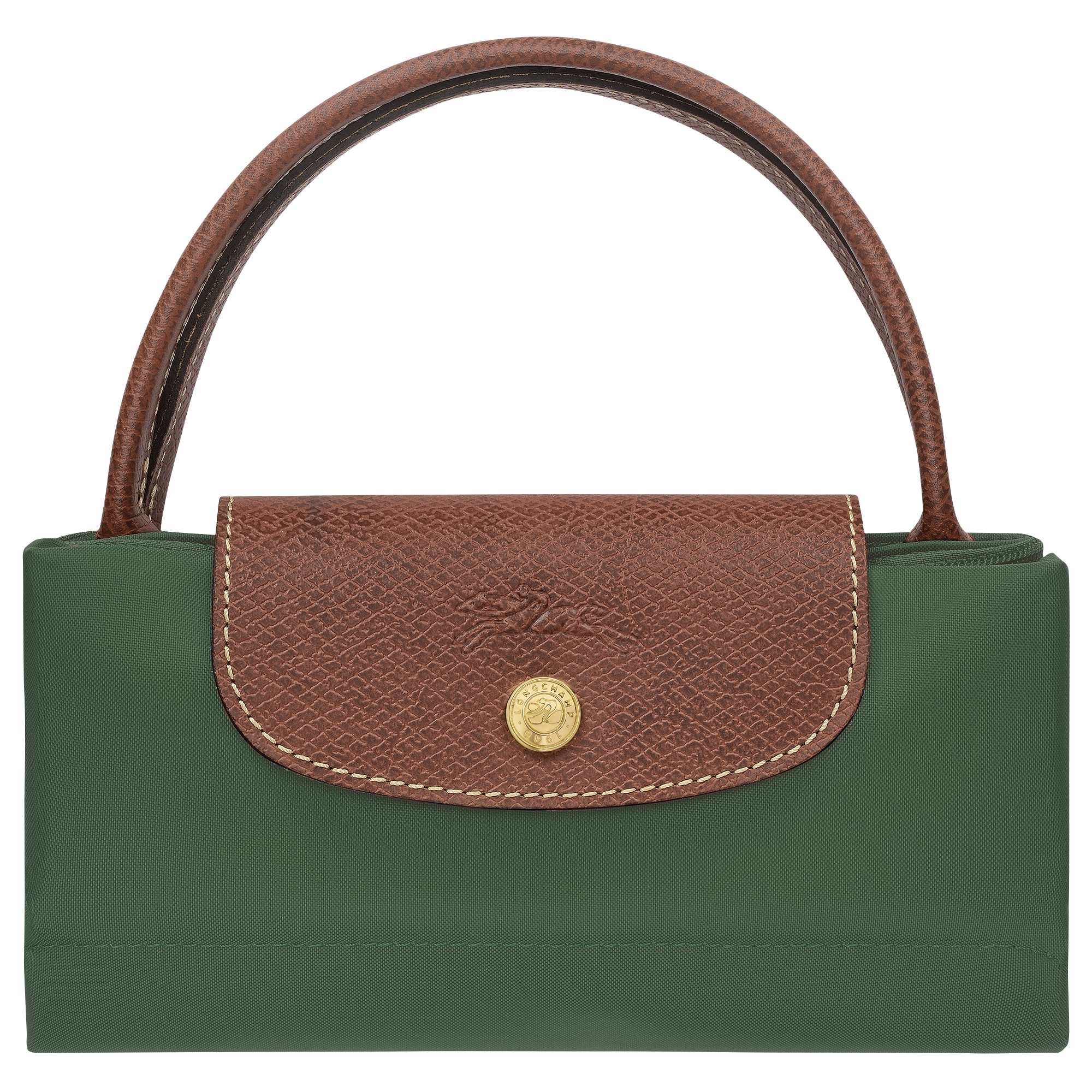Handbag S, British Green - View 7 of
7 - zoom in Le Pliage Original Handbag S, British Green