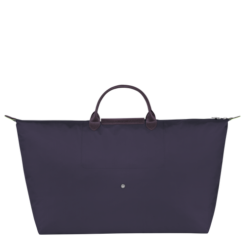 Le Pliage Green M Travel bag , Bilberry - Recycled canvas - View 4 of  6