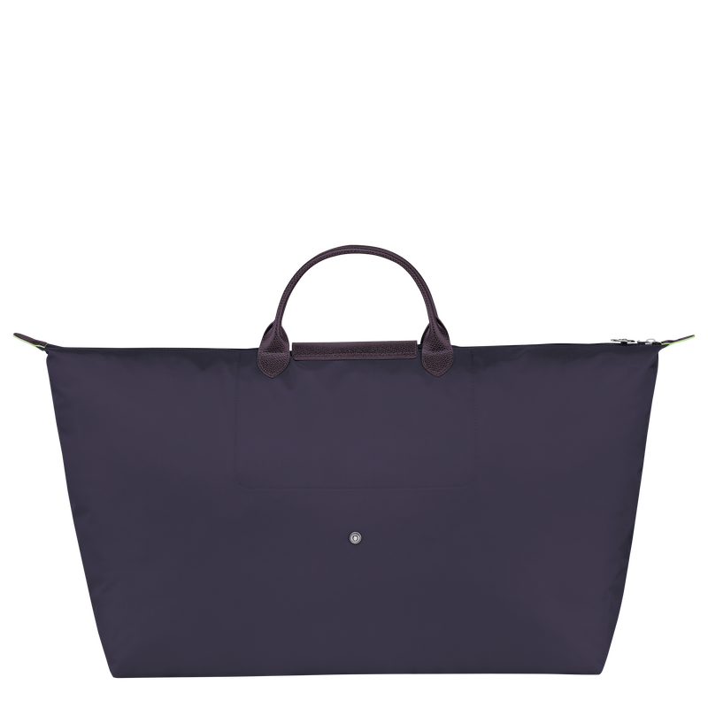 Le Pliage Green M Travel bag , Bilberry - Recycled canvas  - View 4 of  6