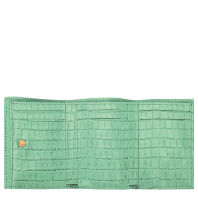 Longchamp Pocket Compact wallet, Mint