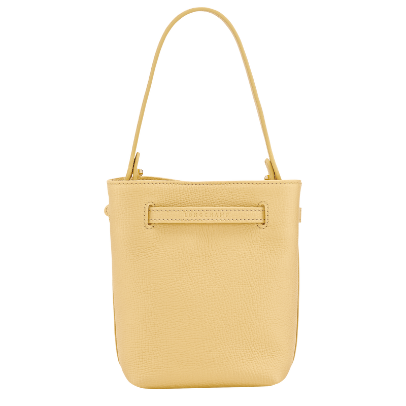 Le Smart XS Bucket bag , Hay - Leather  - View 3 of  5