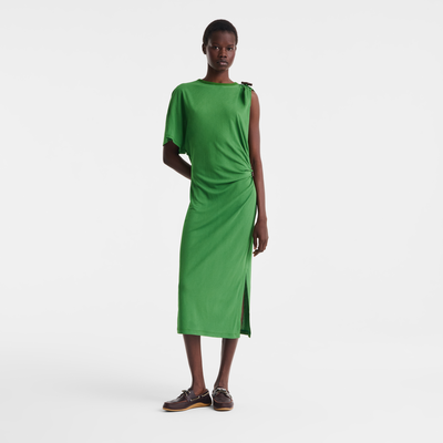Dress , Matcha - Crepe jersey