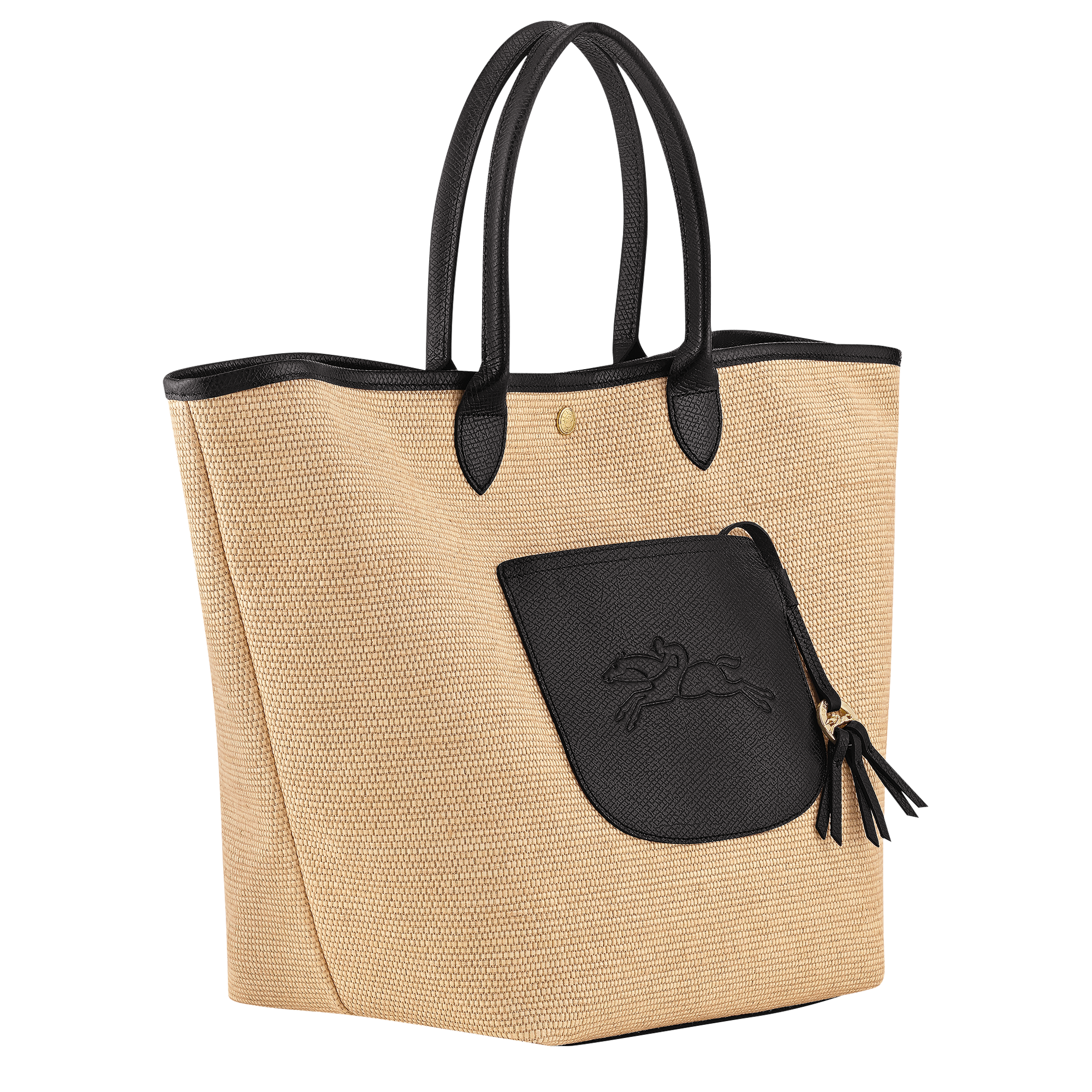 Le Pliage Collection Basket bag L, Black
