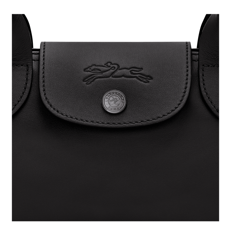 Le Pliage Xtra S Shoulder bag , Black - Leather  - View 6 of  7