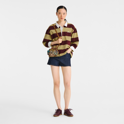 Le Pliage Collection Mesh bag , Tobacco - Canvas