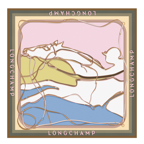 Silk scarf 90