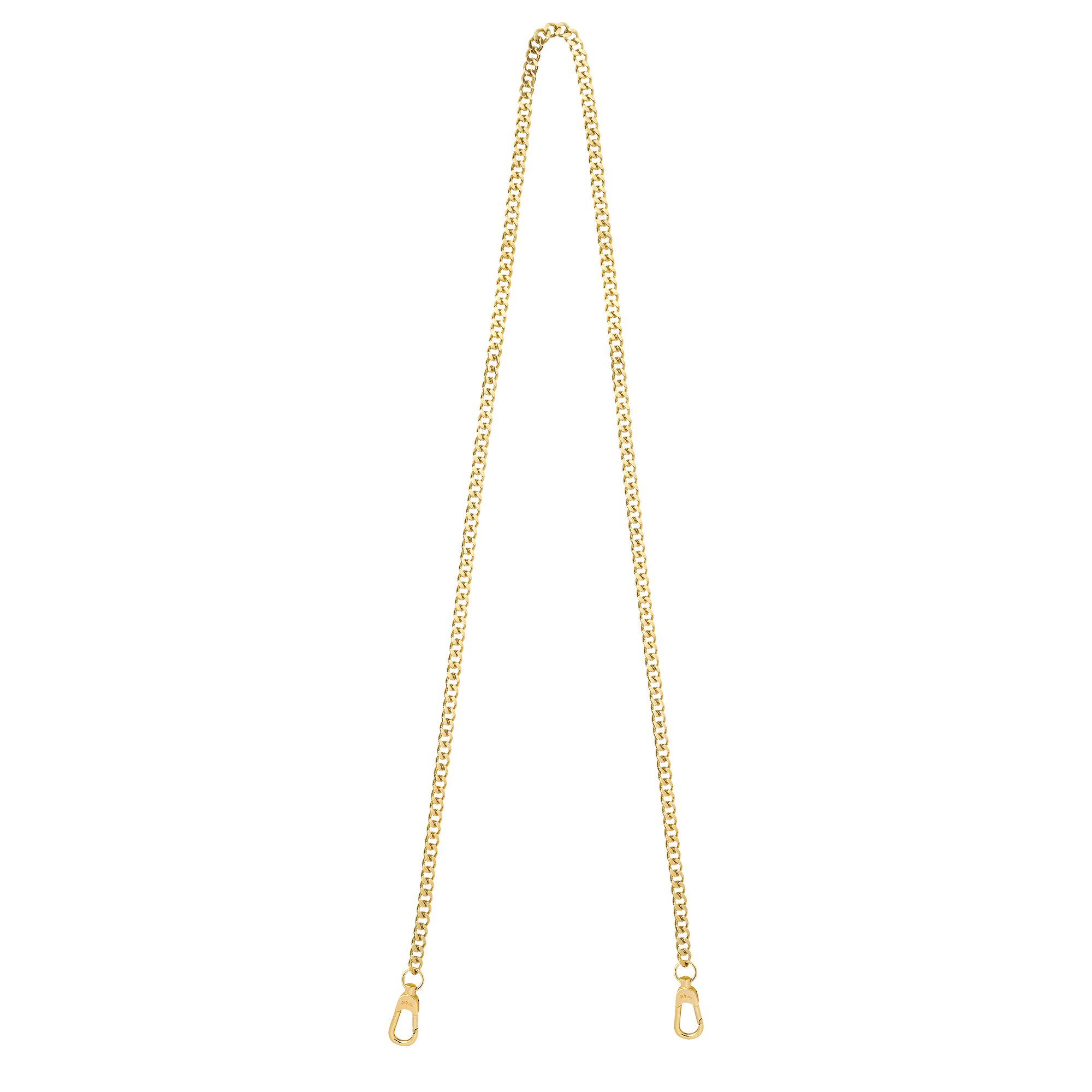Longchamp cha&icirc;ne Shoulder strap, Very pale gold