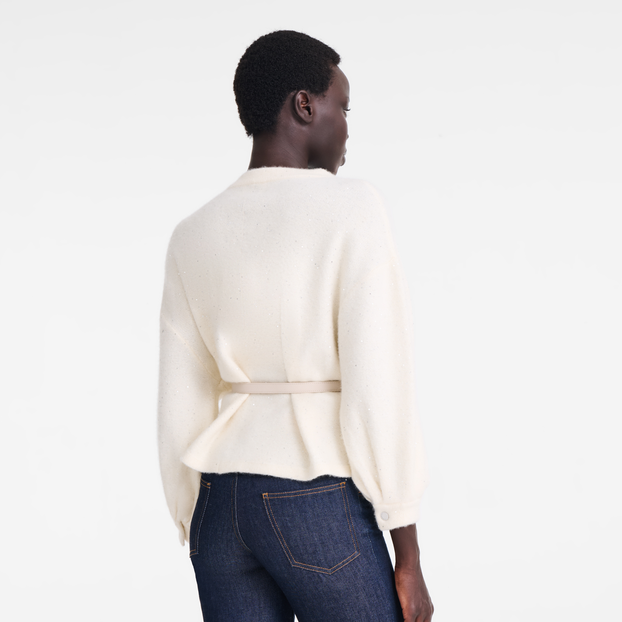 null Kimono jacket, Ivory