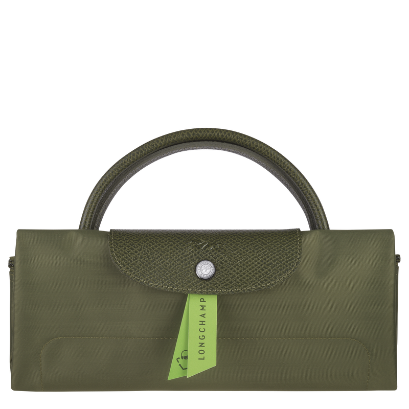 Le Pliage Green L Travel bag , Forest - Recycled canvas  - View 6 of  6