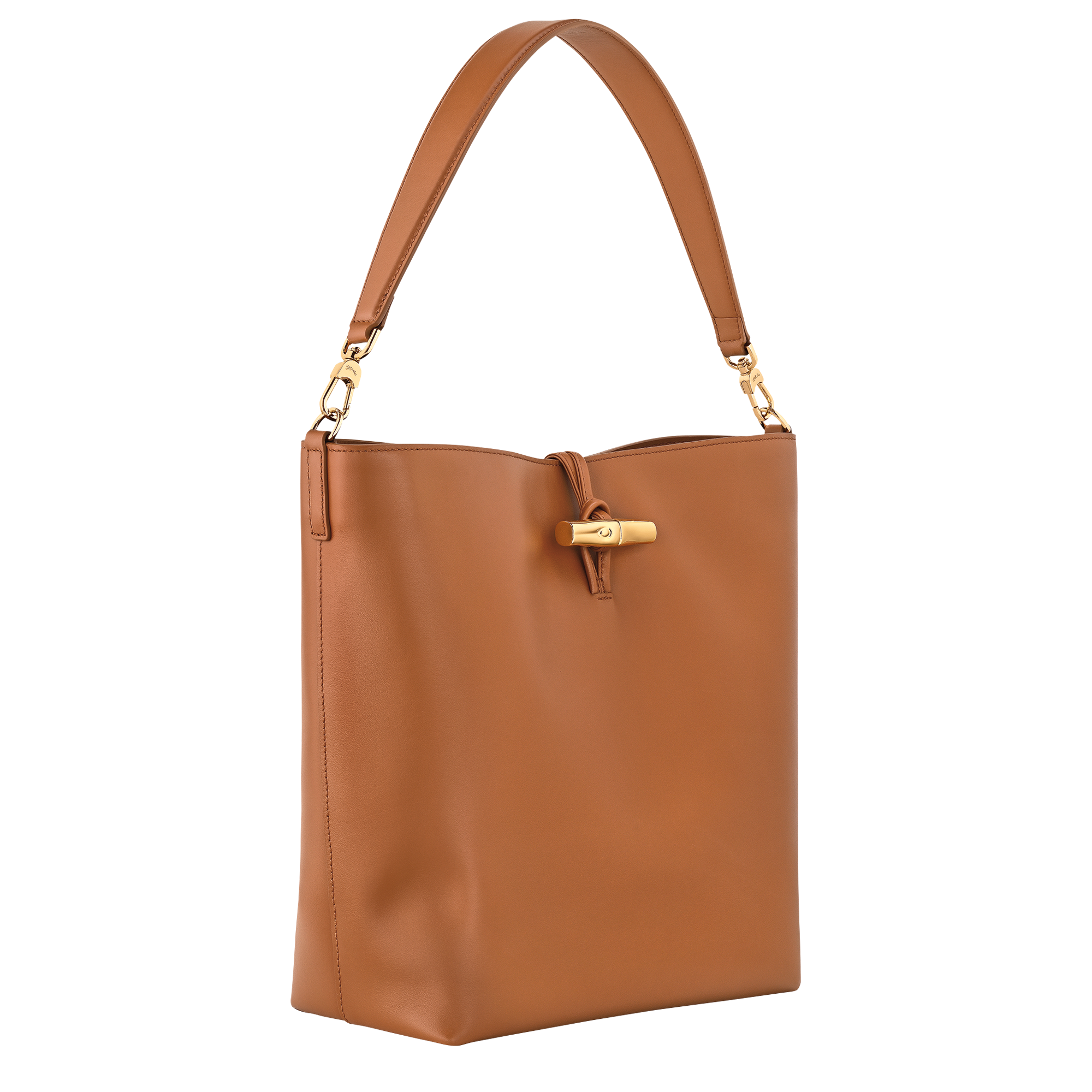 Le Roseau Hobo bag M, Cashew