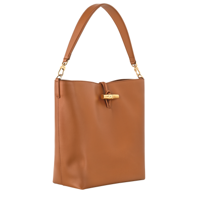 Le Roseau Hobo bag M, Cashew