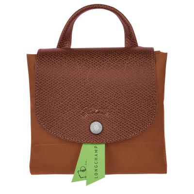 Le Pliage Green Backpack, Cognac