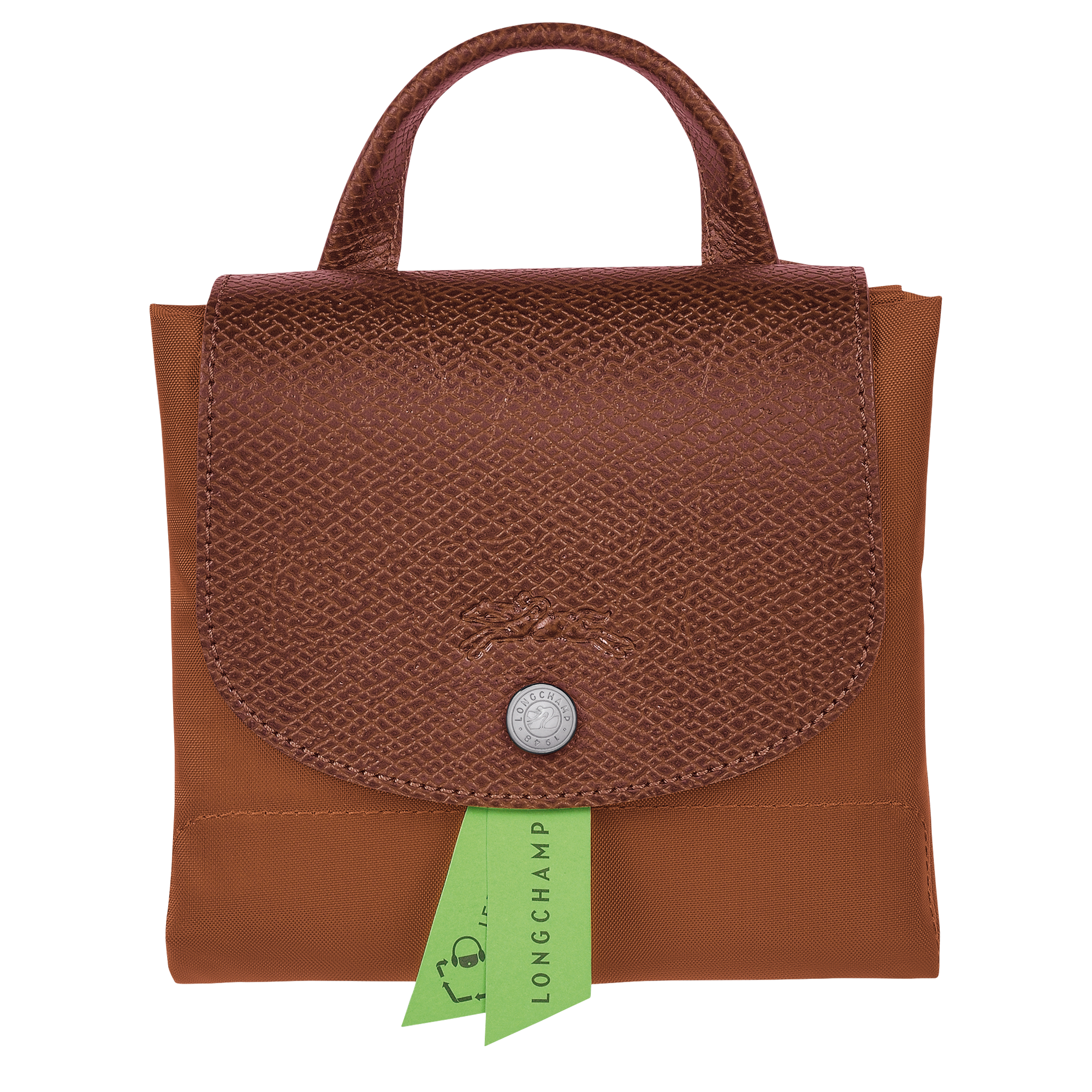 Backpack, Cognac - View 5 of
5 - zoom in Le Pliage Green Backpack, Cognac