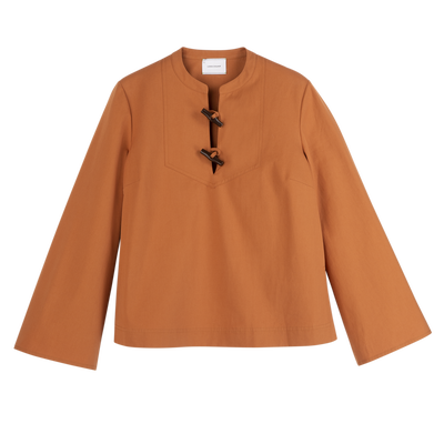 Shirt , Amber - Cotton poplin