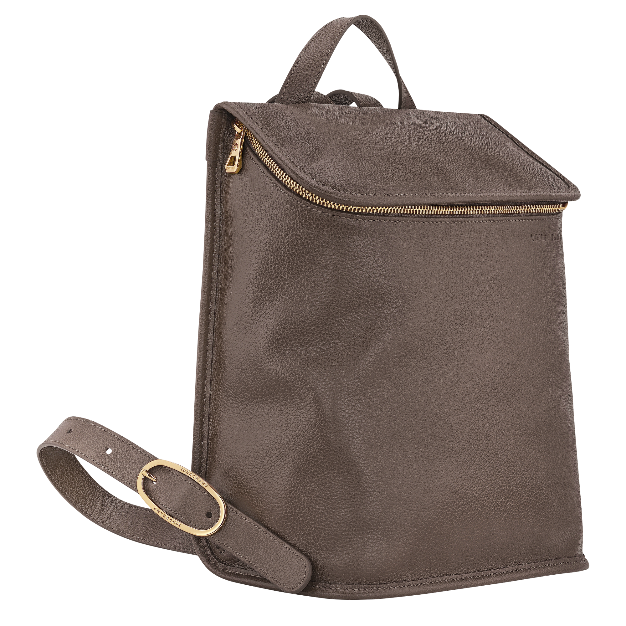 Backpack M, Taupe - View 3 of
6 - zoom in Le Foulonné Backpack M, Taupe
