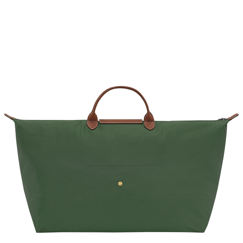 Le Pliage Original XL Travel bag , British Green - Recycled canvas  - View 3 of  6