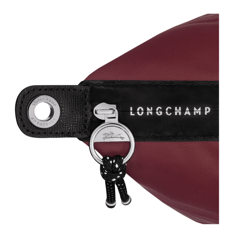 Le Pliage Energy L Handbag , Burgundy - Recycled canvas  - View 6 of  6