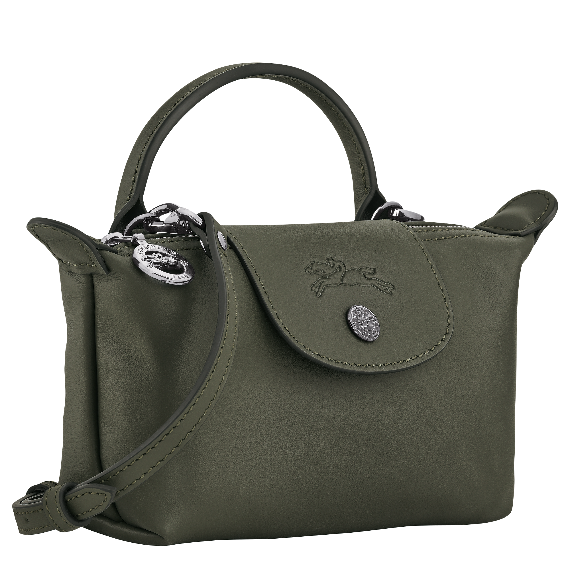 Pouch XS, Fir - View 3 of
6 - zoom in Le Pliage Xtra Pouch XS, Fir