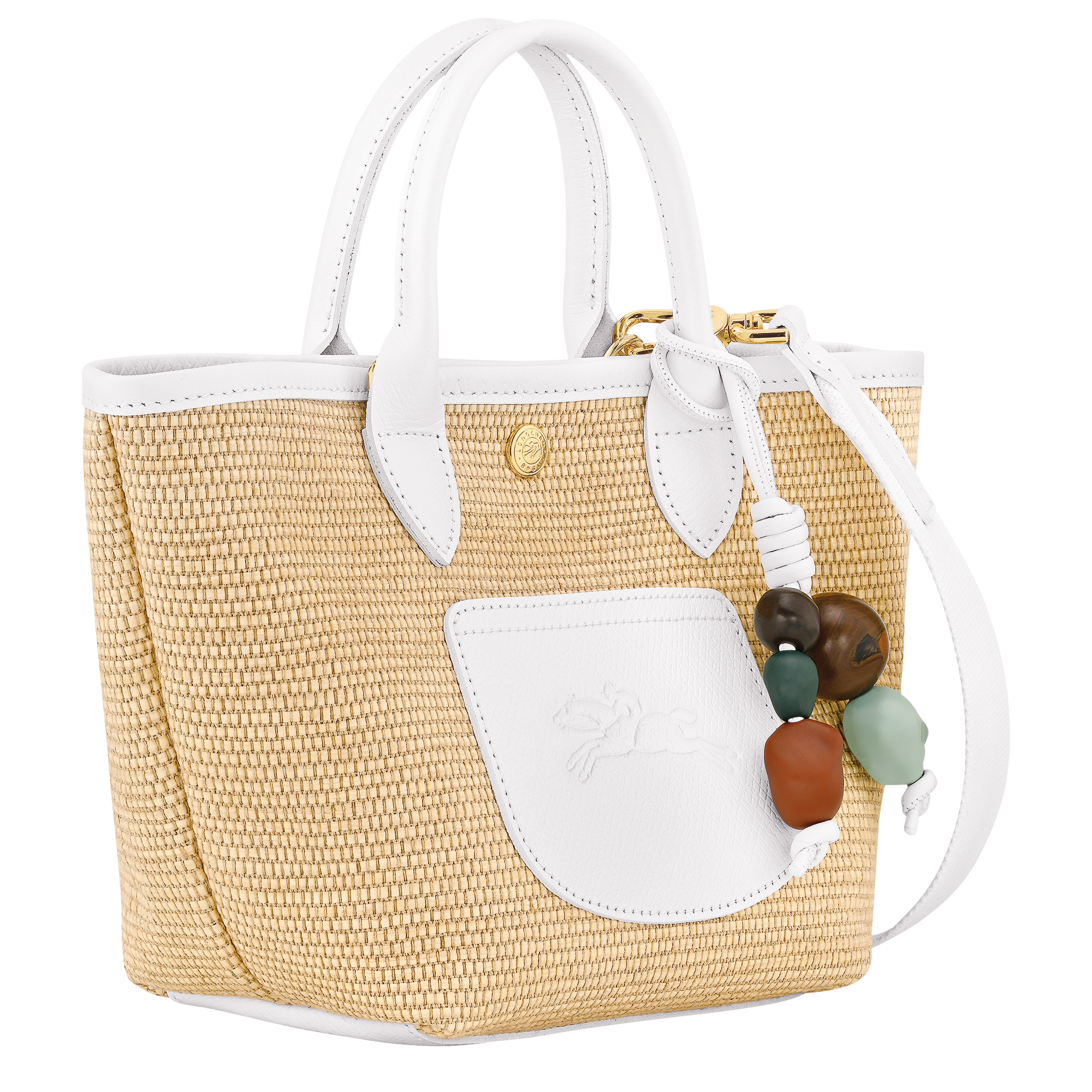 Basket bag XS, White - View 3 of
6 - zoom in Le Pliage Collection Basket bag XS, White