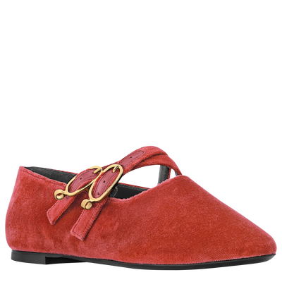 Le Foulonné Ballerinas , Marmalade - Leather