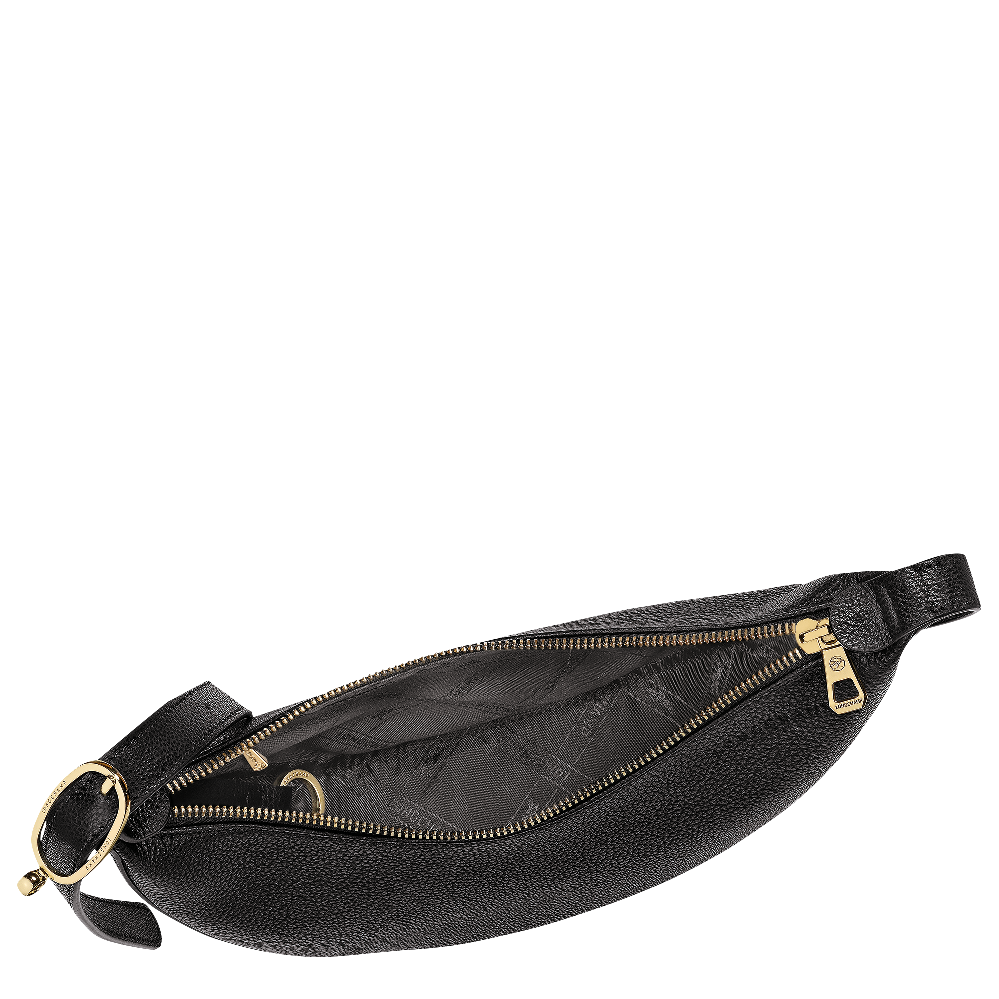 Le Foulonn&eacute; Crossbody bag S, Black