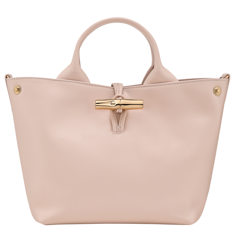 Le Roseau S Handbag , Petal Pink - Leather  - View 5 of  6