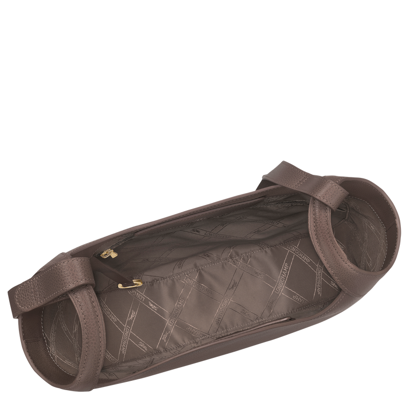 Le Foulonné L Hobo bag , Taupe - Leather  - View 5 of  6