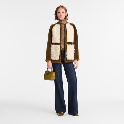 Le Roseau XS Handbag , Olive - Leather
