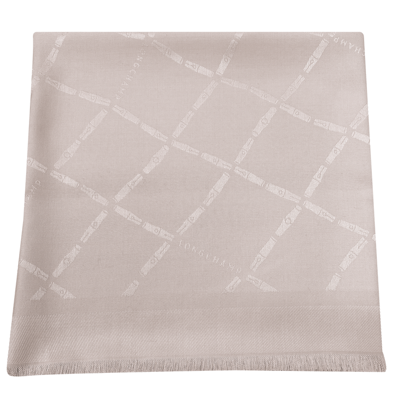 Roseau Stole , Petal Pink - Silk Blend&nbsp;  - View 3 of  3