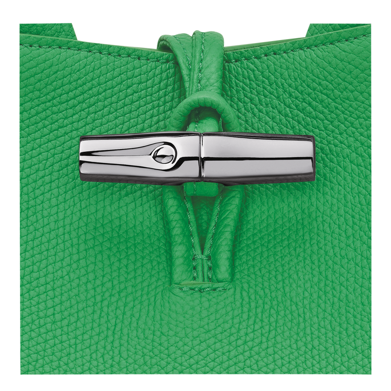 Le Roseau S Handbag , Spring Green - Leather  - View 6 of  6