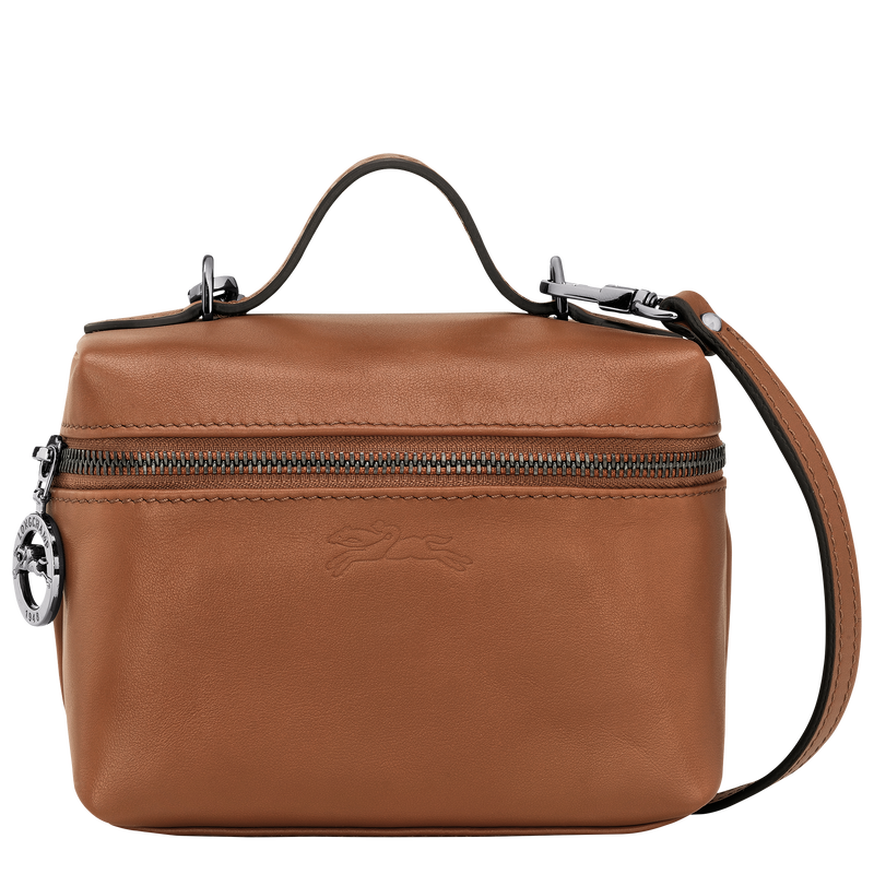 Le Pliage Xtra XS Vanity , Cognac - Leather  - View 1 of  5