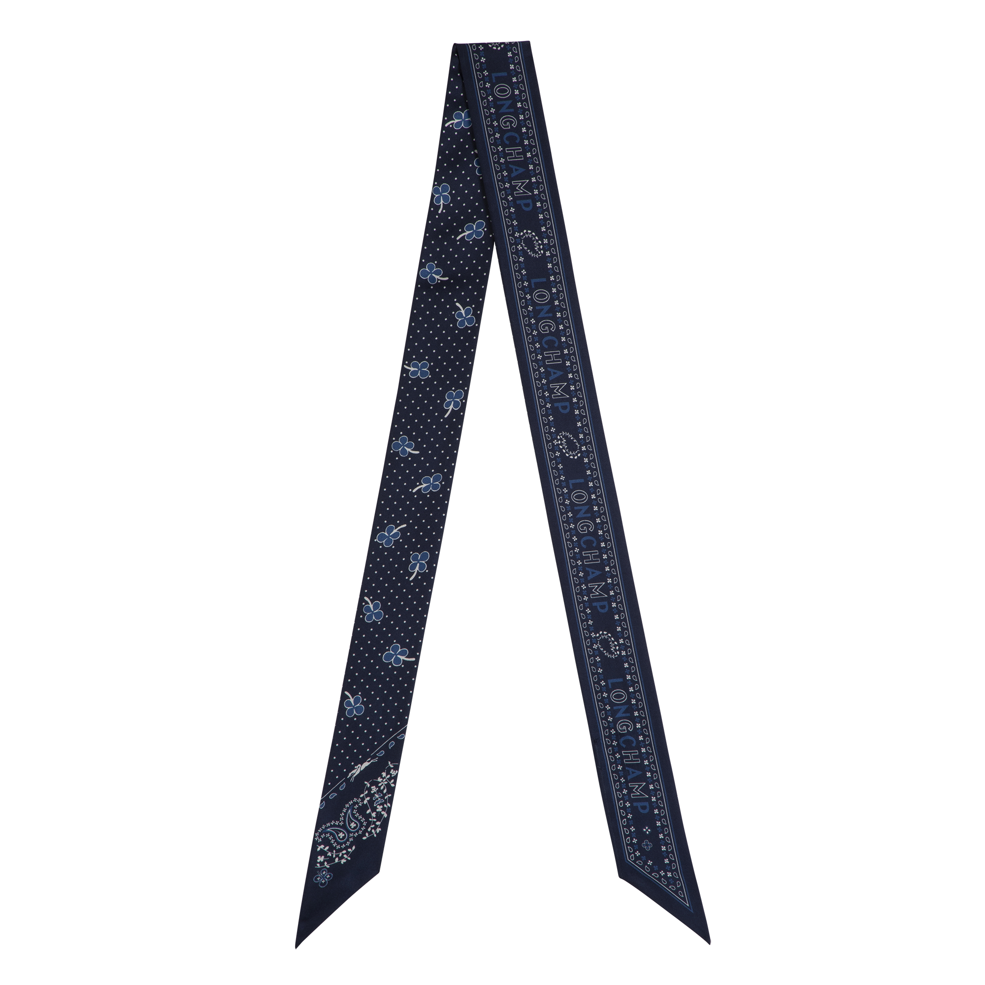 Headband, Navy - View 1 of
2 - zoom in French Bandana Headband, Navy