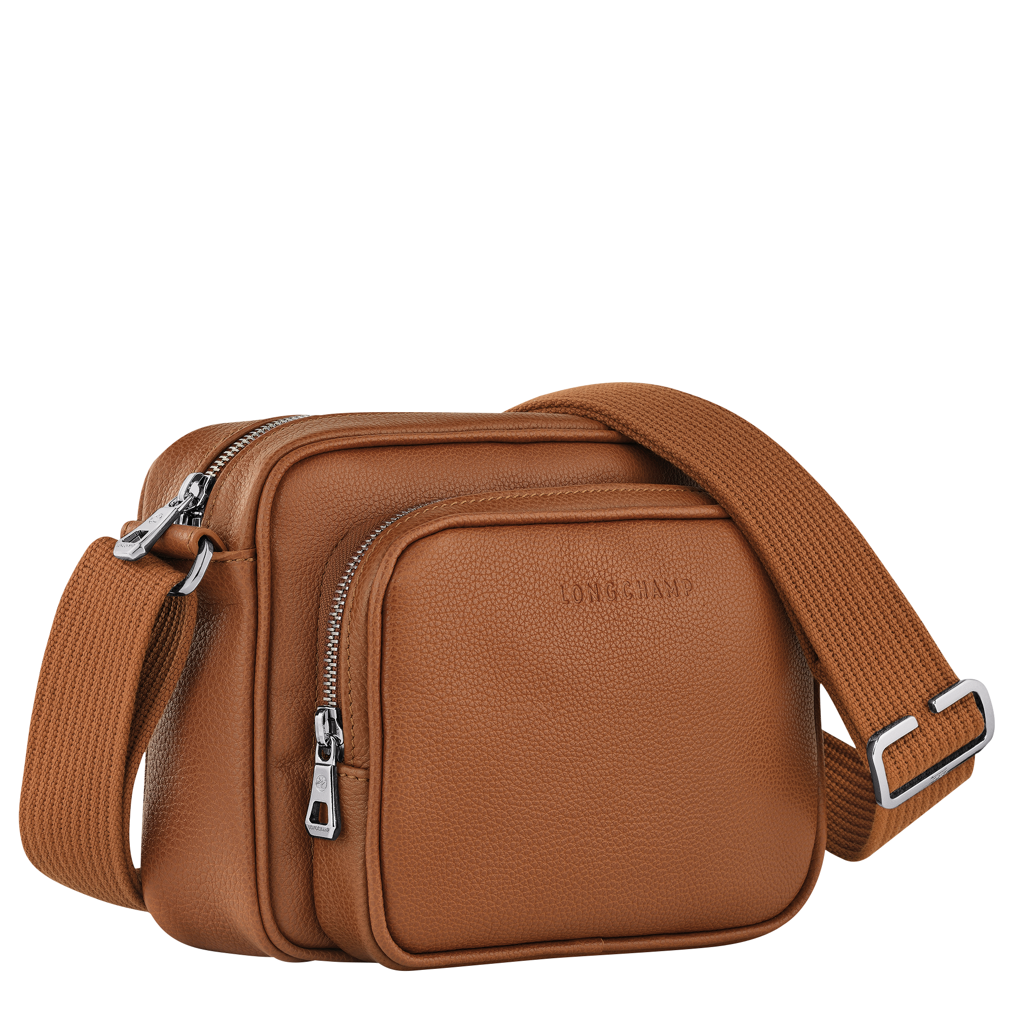 Le Foulonn&eacute; Camera bag S, Caramel