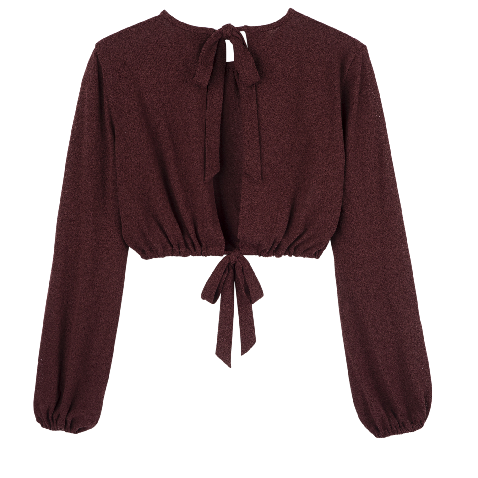 null Top, Burgundy