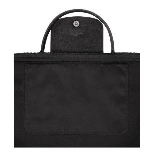 Le Pliage Energy S Handbag , Black - Recycled canvas - View 5 of  6