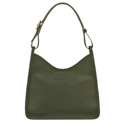 Le Foulonné M Hobo bag , Khaki - Leather