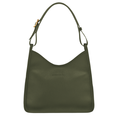 Le Foulonné M Hobo bag , Khaki - Leather
