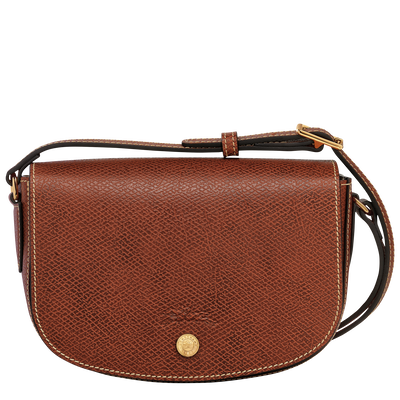 &Eacute;pure S Crossbody bag , Brown - Leather