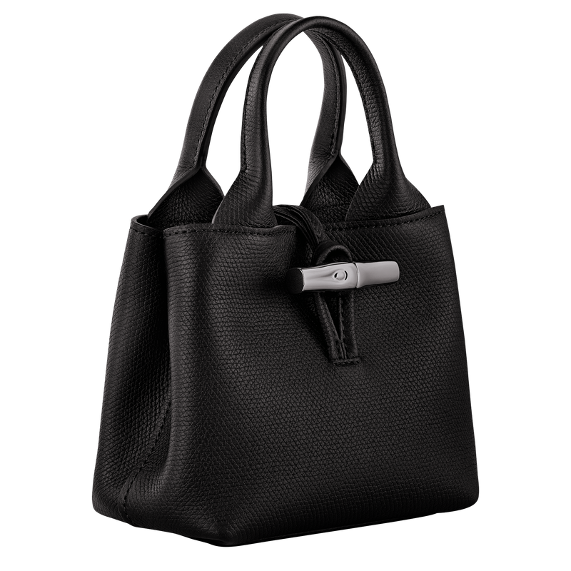Le Roseau XS Handbag , Black - Leather  - View 3 of  7