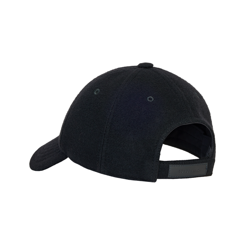 Cap , Black - Knit  - View 3 of  3