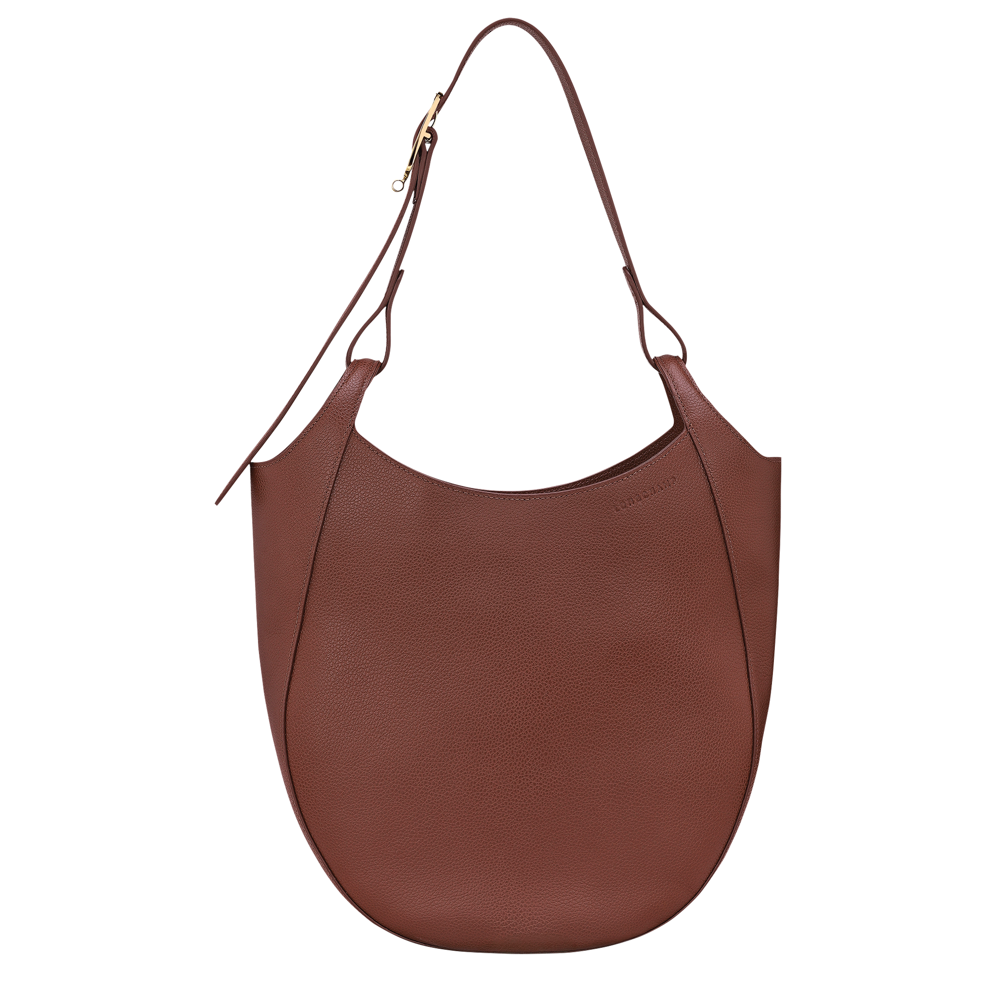Le Foulonn&eacute; Hobo bag L, Coffee